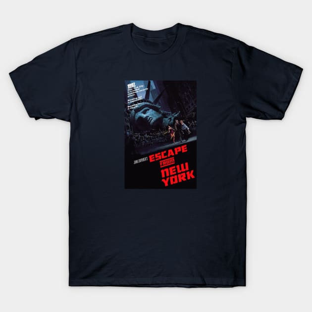 Escape from New York T-Shirt by Rumblefish_games